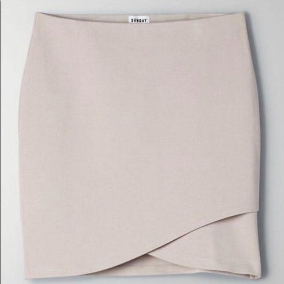 Aritzia Sunday Best Mini Skirt - Picture 2 of 2